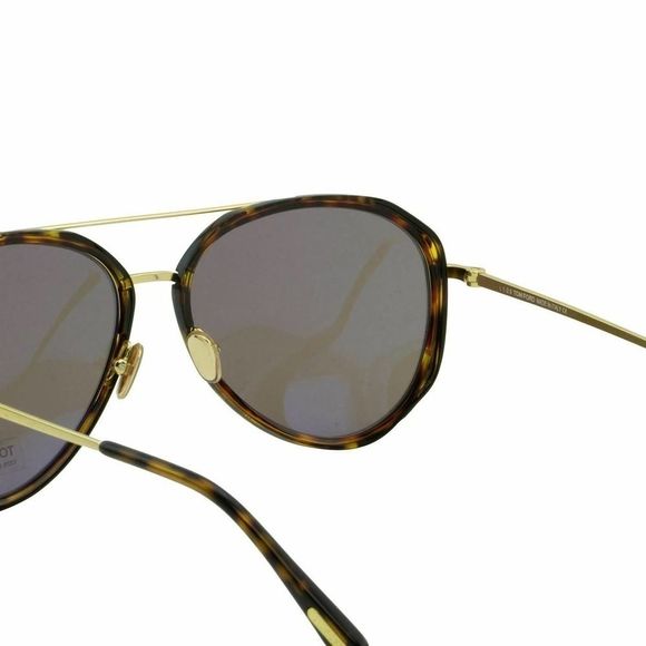 SOLD OUT Tom Ford Men Sunglasses Vittorio FT-0749-52J Gold-Tortoiseshell Aviator - Picture 8 of 10